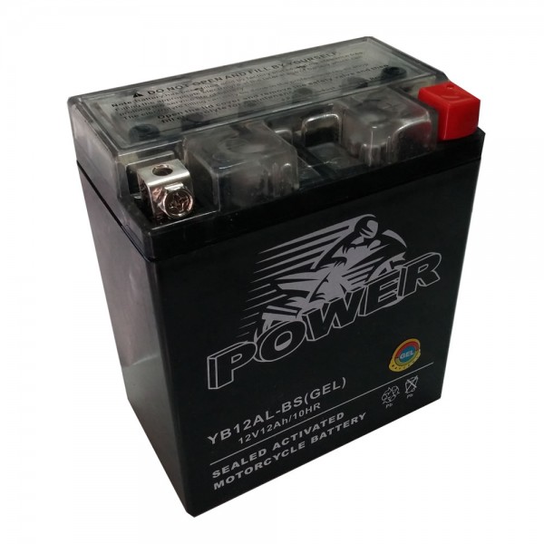 Μπαταρία POWER YB12AL-BS GEL 12Ah